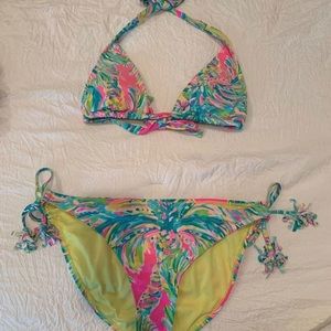 Shady lady Lily Pulitzer swim suit